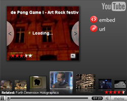 New YouTube Embedded Video Player