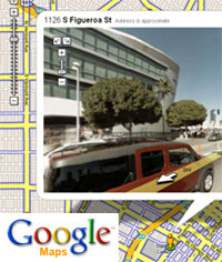 Google Street View : Staples Center, LA