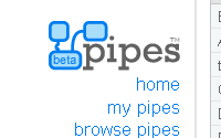 Yahoo pipes