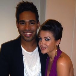 Dannii Minogue and Danyl from X Factor